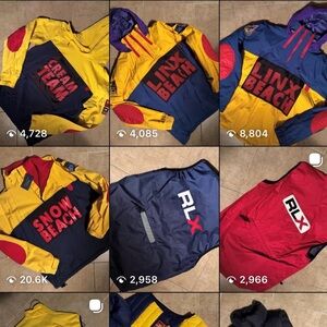 Polo by Ralph Lauren Yellow and Blue Jackets